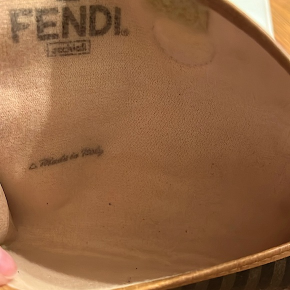 🔥Fendi VTGRARE EUC AuthenticHard to findluxuriousRecognizableFrames+Leather case - Picture 10 of 10